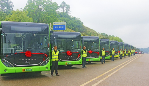 重慶合川新增43輛純電動公交車！5月1日正式投放這5條公交線